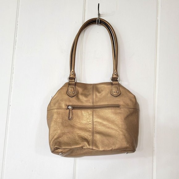 Tignanello Copper  Leather Purse - Picture 2 of 8